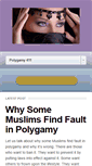 Mobile Screenshot of polygamy411.com